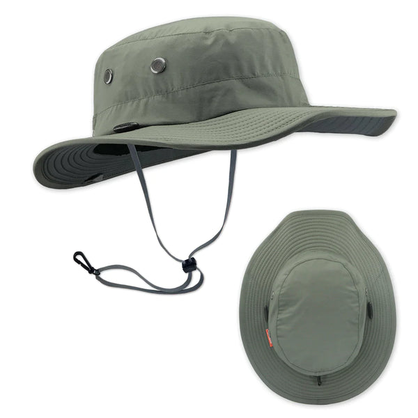 Seahawk Sun Hat in Dirty Olive by Shelta USA