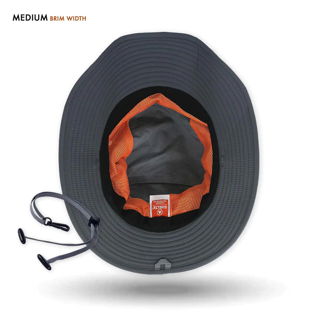 Shelta | Seahawk Sun Hat in Storm Grey