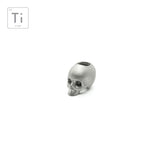 Prometheus design werx titanium skull lanyard bead