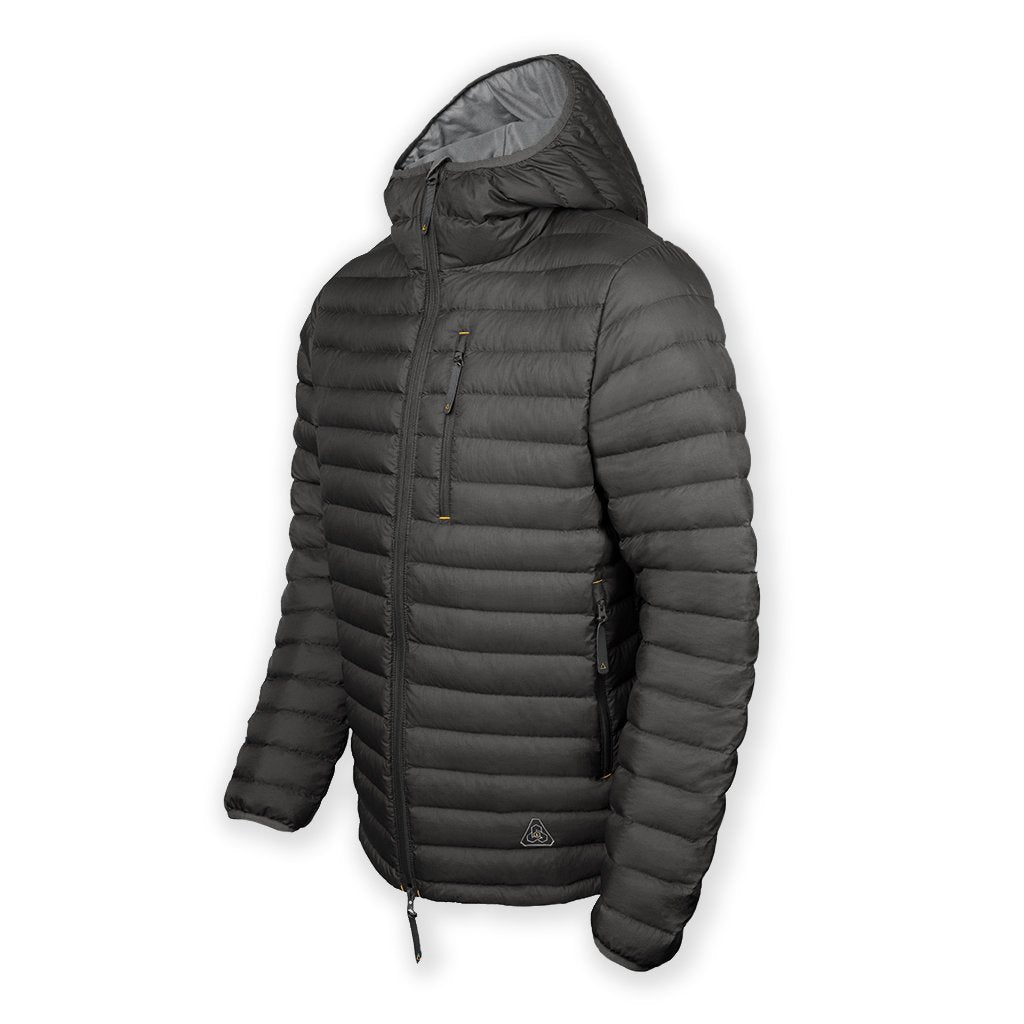 Prometheus Design Werx PDW Tycho Down Hoodie - Grey Goose Down Jacket