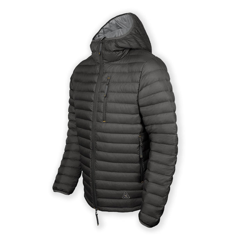Prometheus Design Werx PDW Tycho Down Hoodie - Grey Goose Down Jacket