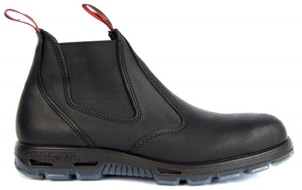 Side view of Redback Safety Boot black USBBK