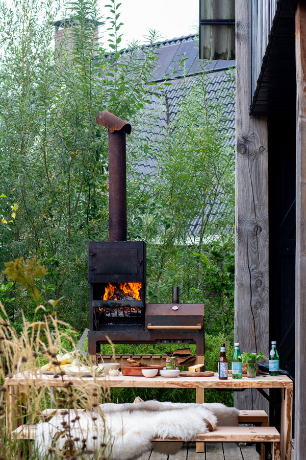weltevree outdoor oven bbq garden cooking