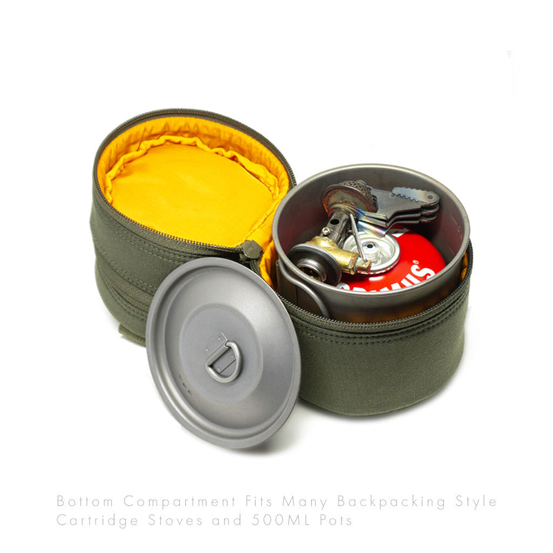 Prometheus Design Werx |  BSP Backpacker Stove Pouch - Ranger Green