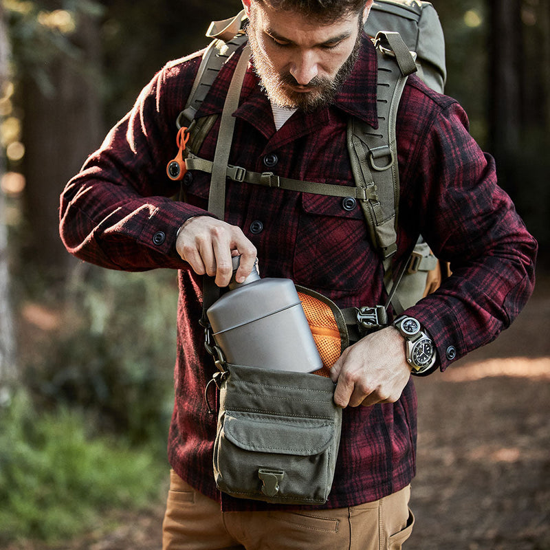 Prometheus Design Werx | Canteen Pouch - Ranger Green