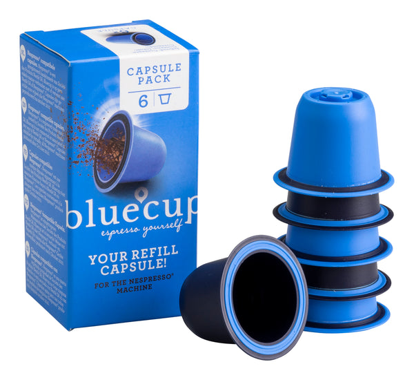 Bluecup Refill Capsule Pods - Pack Of Six