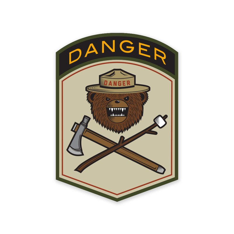 Prometheus Design Werx | DRB Danger Flash Sticker