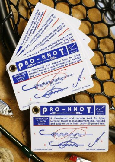 Pro-Knot Cards  Fishing Knots – Bushgear