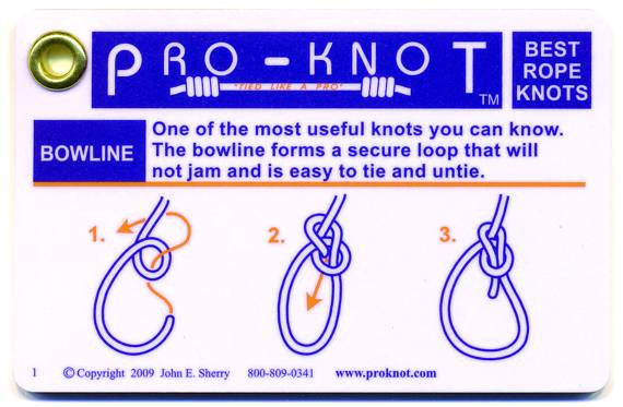 Pro-Knot Cards  Outdoor Knots – Bushgear